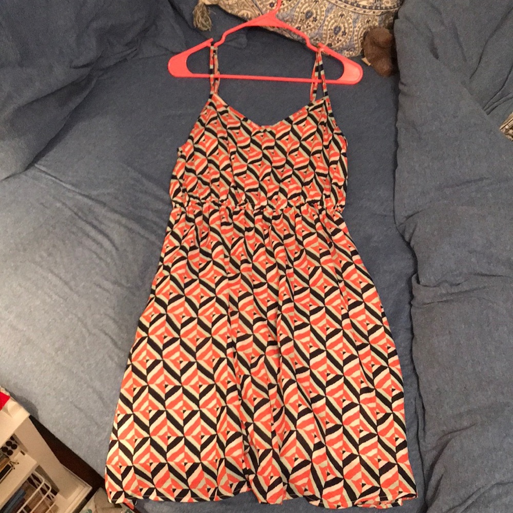TULLE patterned sundress